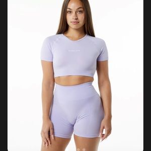 Alphalete Amplify Misty Lilac set